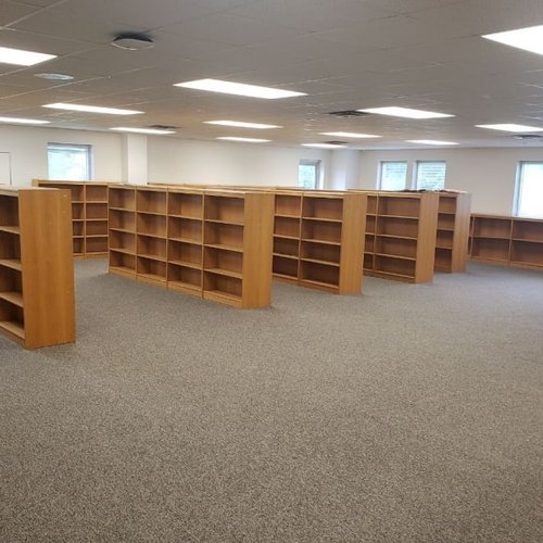 Library with commercial carpet flooring in Gallatin, TN