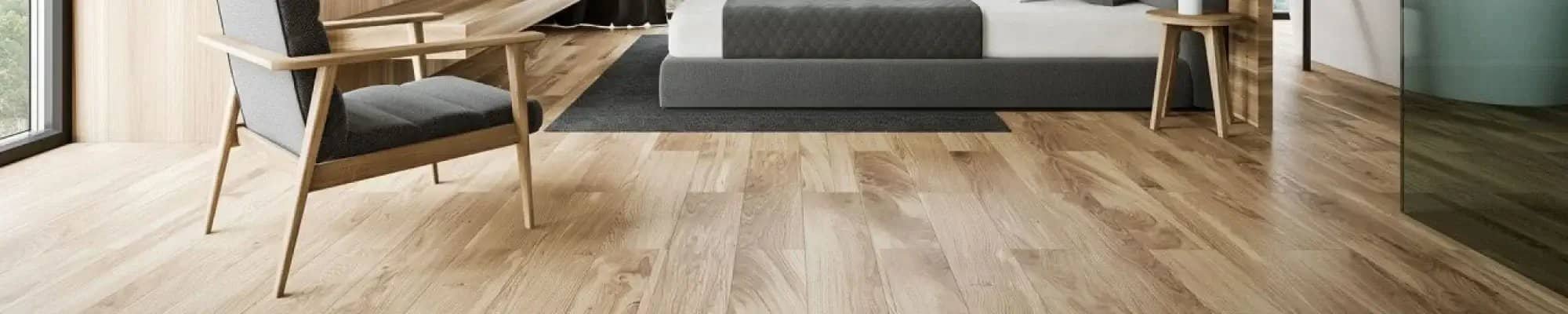 Laminate flooring installed in a bedroom in Gallatin, TN