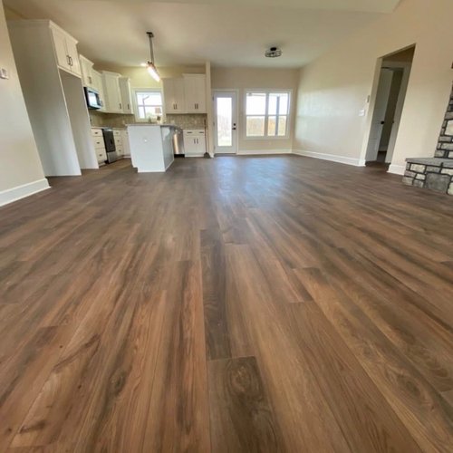 Hardwood flooring in a Gallatin TN home